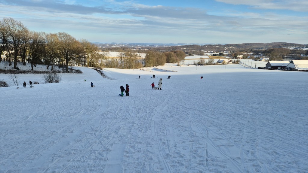 Nussdepot im Januar 2026: „Schneegestöber“